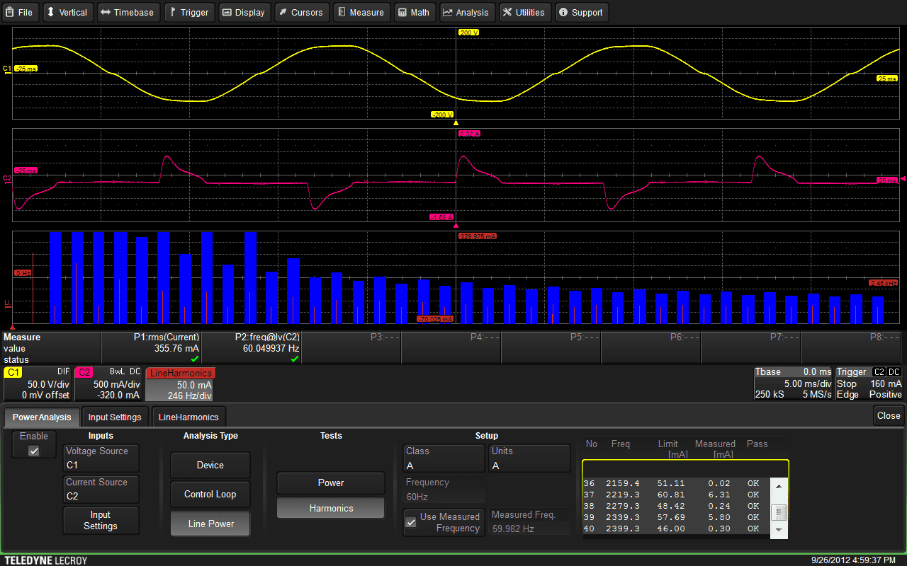 Using Power Analysis For High Definition Oscilloscopes - Ppm Power