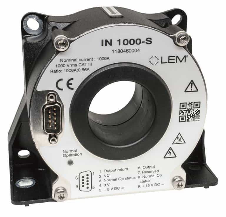 LEM introduces 1000A fluxgate current transducer PPM Power