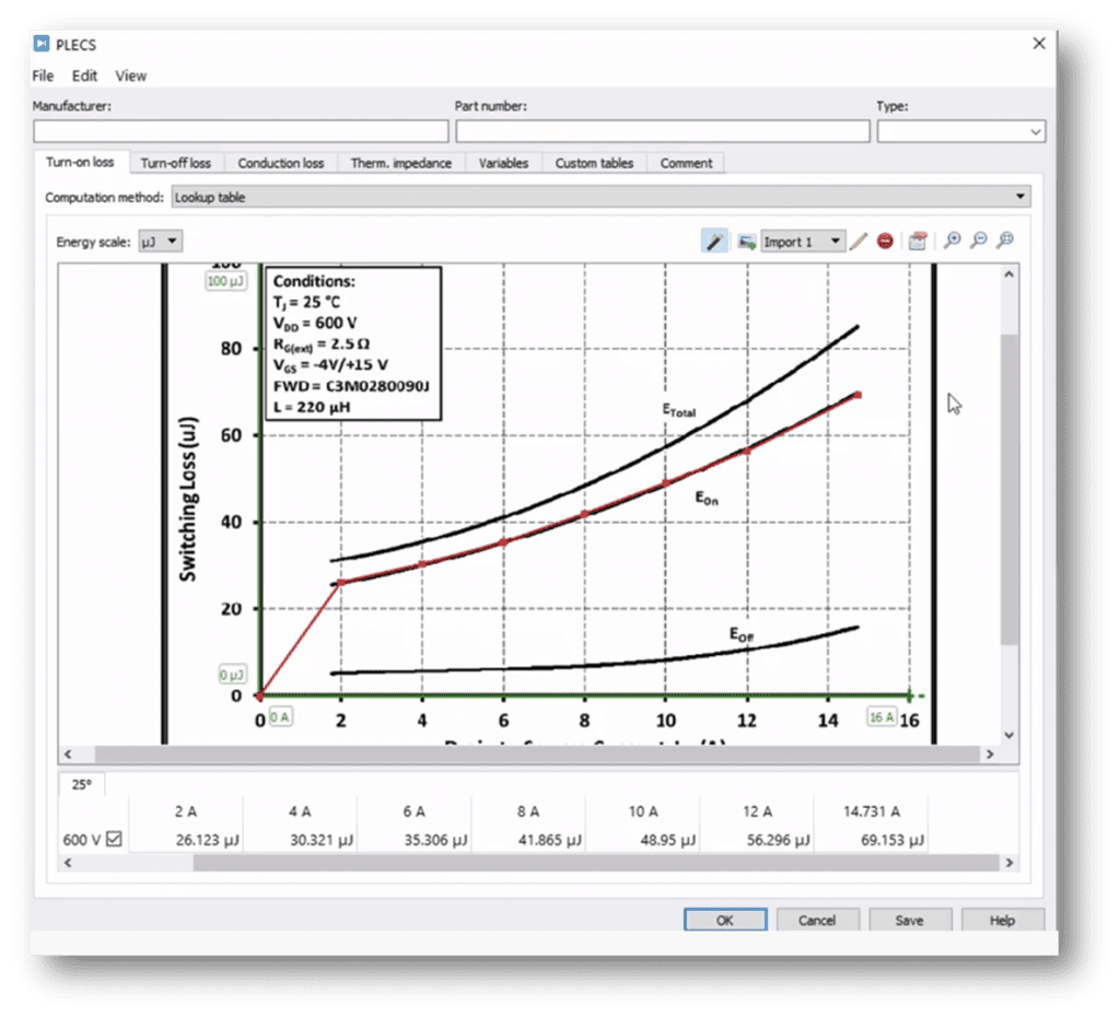 New Thermal Import Wizard for PLECS PPM Power
